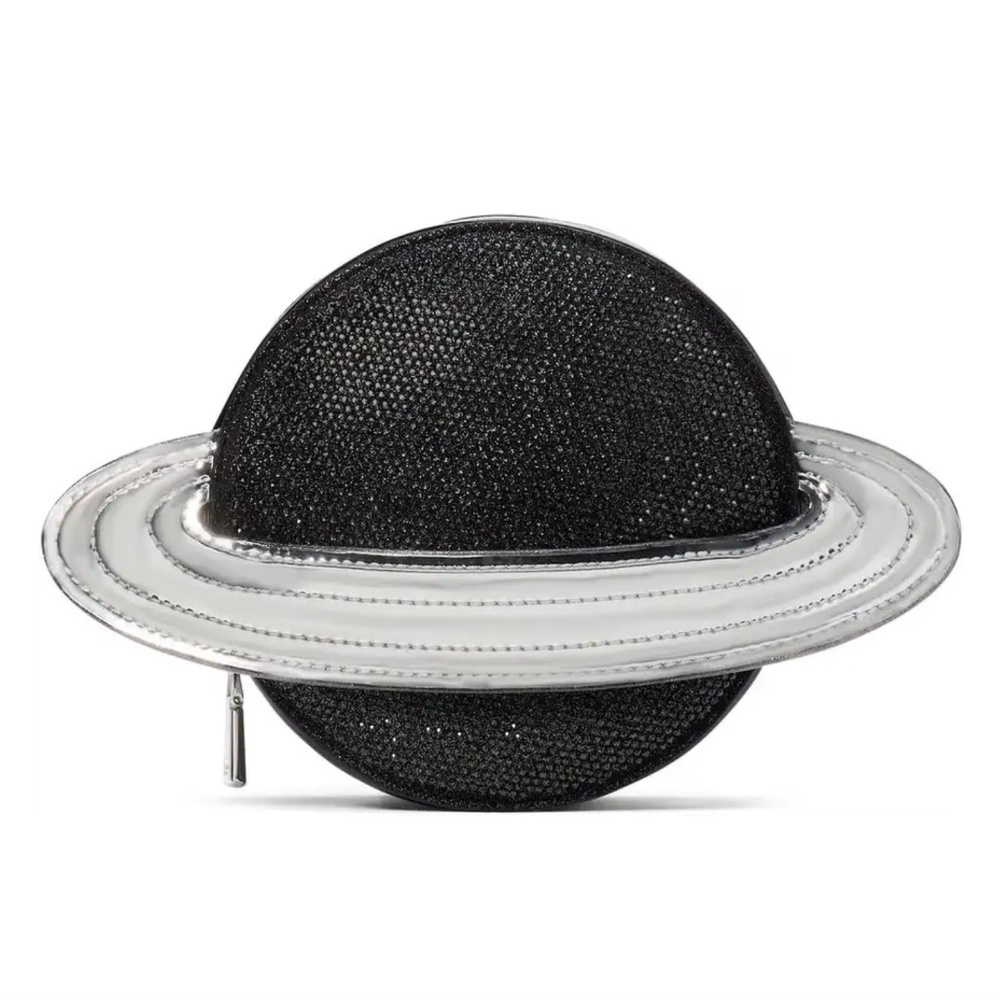 Kate Spade Spaced Out Embellished Metallic Micro Crossbody